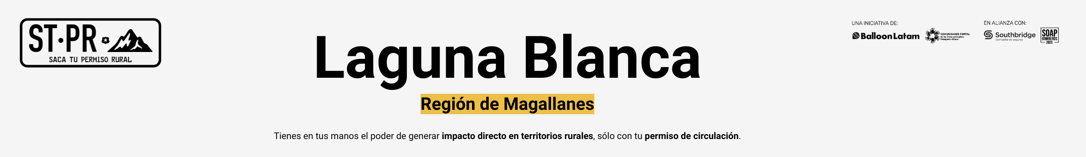 Laguna blanca banner  stpr